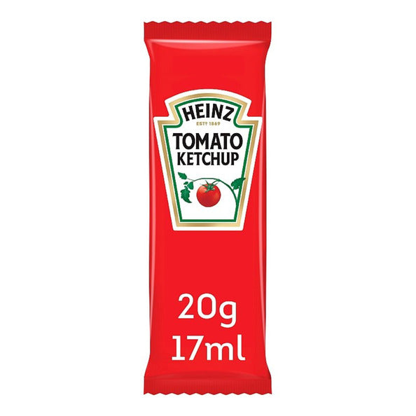 Heinz tomatenketchup sachets 17ml. a100