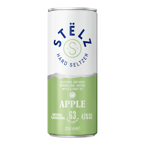 Stelz hard seltzer apple blik 25 cl