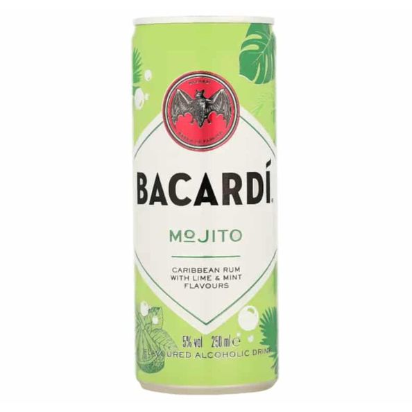 Bacardi mojito blik 25 cl