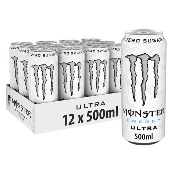 Monster NL ultra white zero blik 0.5ltr. a12