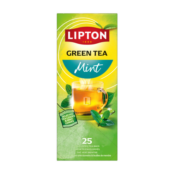Lipton Feel Good Selection Balance Green Tea Mint 25 x 1,6g