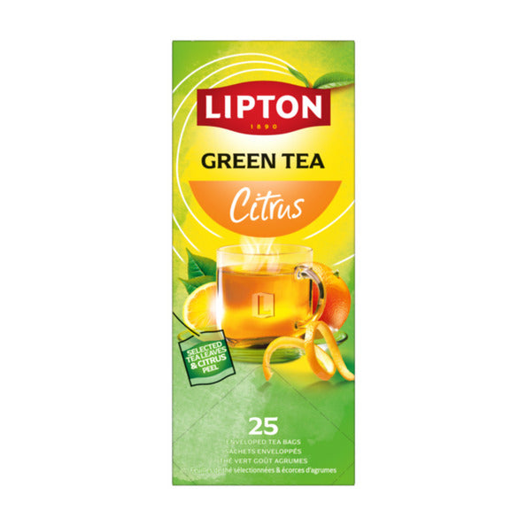 Lipton Feel Good Selection Balance Green Tea Citrus 25 x 1,3
