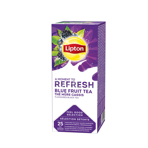 Lipton Feel Good Selection Refresh Blue Fruit Tea 25 x 1,6g