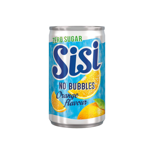Sisi no bubbles 0% orange blik 15cl. a24