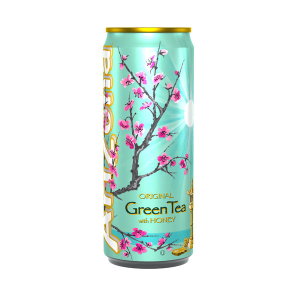 Arizona green tea blik 33cl. a12