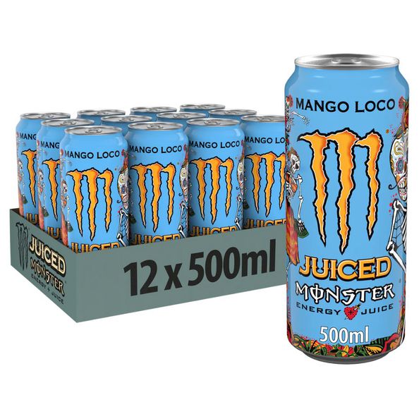 Monster NL juiced mango loco blik 0.5ltr. a12