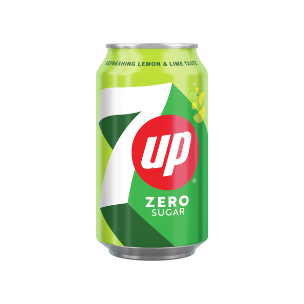 Seven Up 7 UP NL Zero Sugar STG 24 X 0,33L