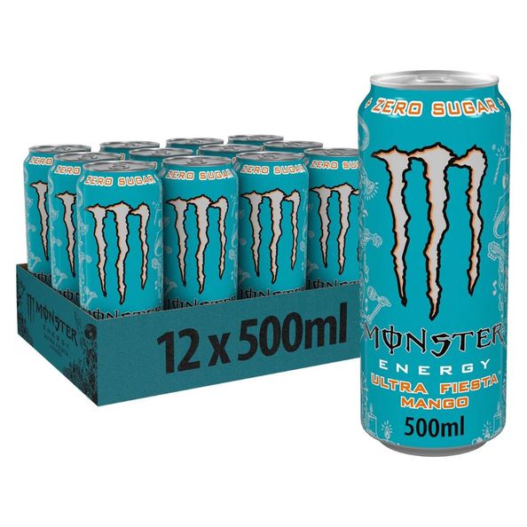 Monster NL ultra fiesta mango zero blik 0.5ltr. a12