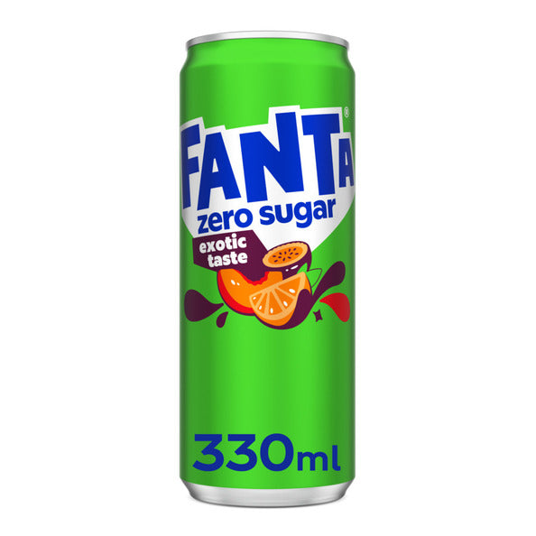 Fanta NL Zero Sugar Exotic STG 24 X 0,33L
