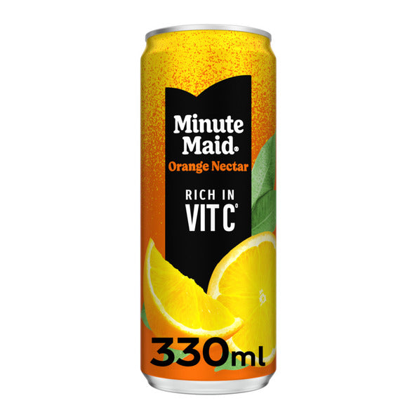 Minute maid orange blik sleek 33cl. a24