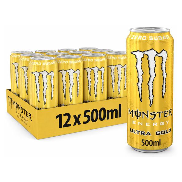 Monster NL ultra gold zero blik 0.5ltr. a12