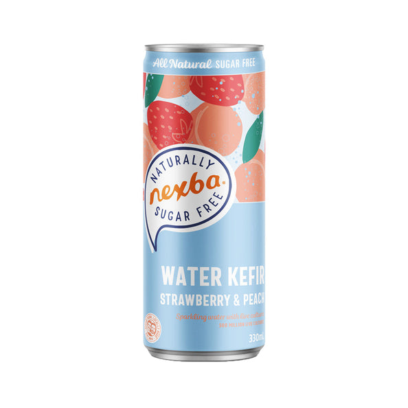Nexba peach kefir slim can 33cl. a12