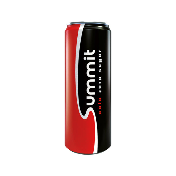 Summit cola zero blik 25cl. a24