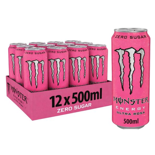 Monster NL ultra rosa zero blik 0.5ltr. a12