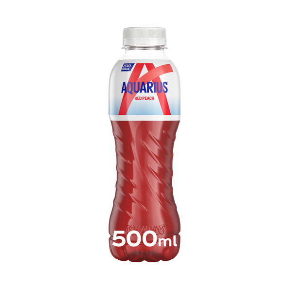 Aquarius Red Peach Zero STG pet 12 x 0,5L