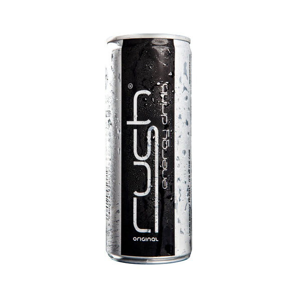 Rush energy drink blik 25cl. a24