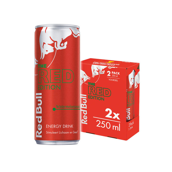 Red Bull the red edition blik 250ml. 2-pack a12