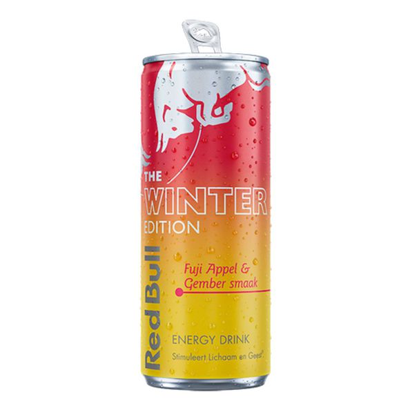 Red Bull NL Winter Edition Fuji Apple Ginger STG 12 x 0,25L