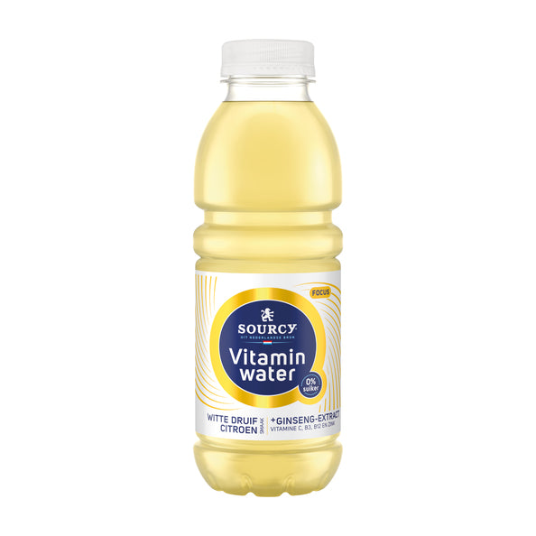 Sourcy vitaminwater druif/citroen 50cl. a6