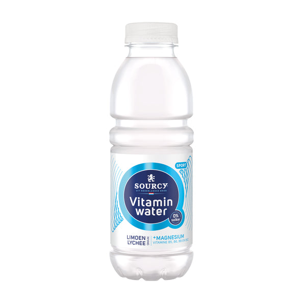 Sourcy vitaminwater limoen/lychee 50cl. a6
