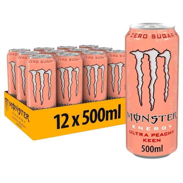 Monster NL ultra peachy keen blik 0.5ltr. a12