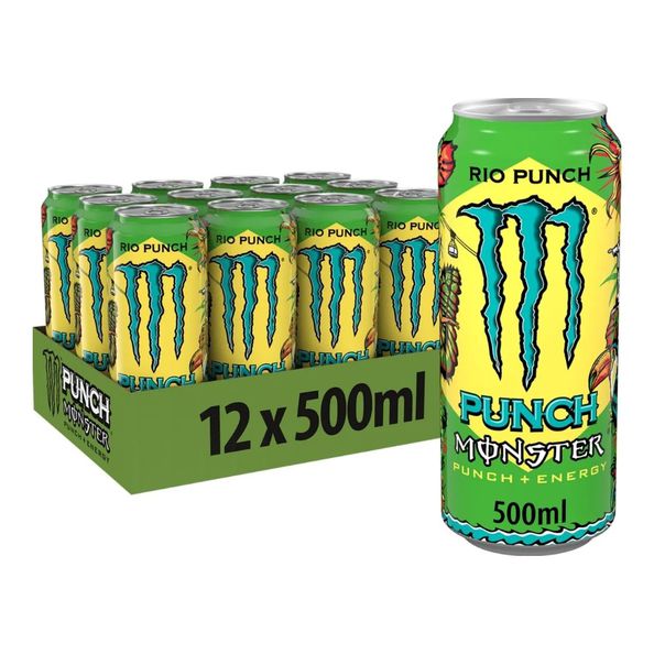 Monster NL juiced rio punch blik 0.5ltr. a12