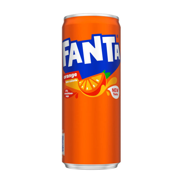 Fanta NL orange blik 250ml. a24