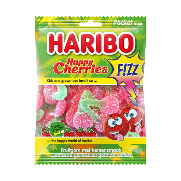 Haribo Happy Cherries Fizz 28 x 70 g
