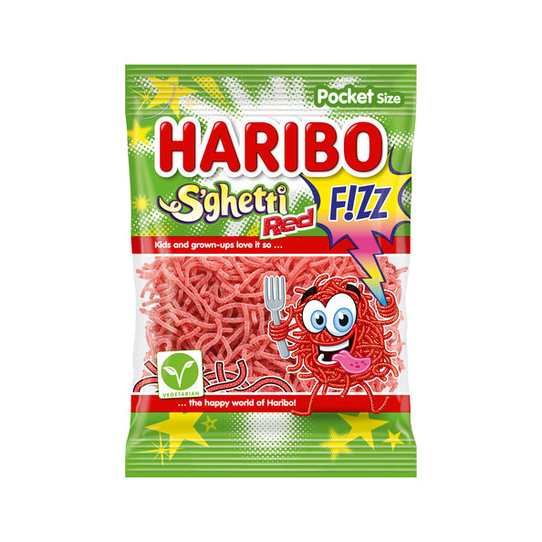 Haribo Spaghetti Red Fizz 28 x 70 g