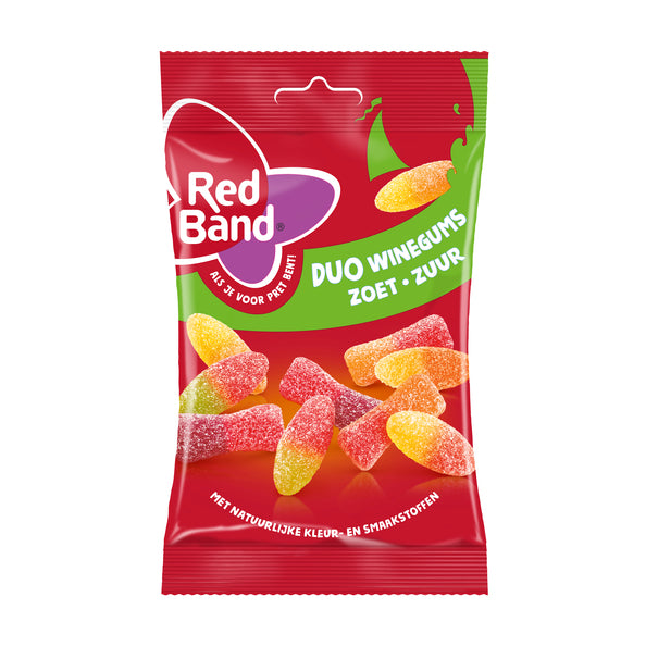 Red Band Duo Winegums 12 x 120g