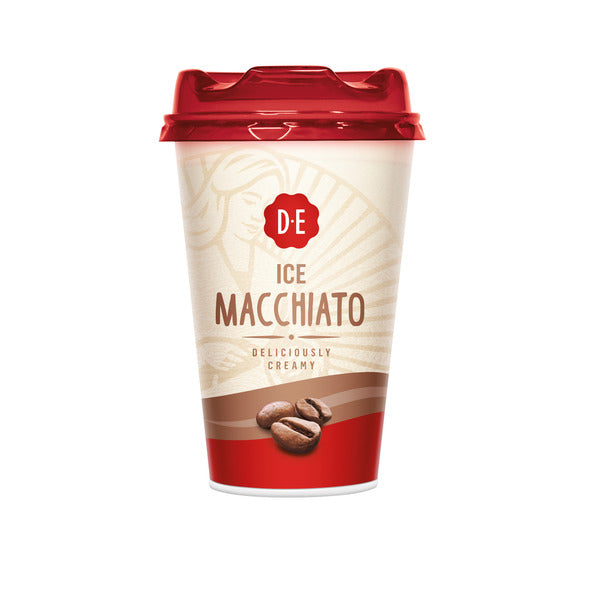 Douwe Egberts D.E. ice macchiato beker 230ml. a8