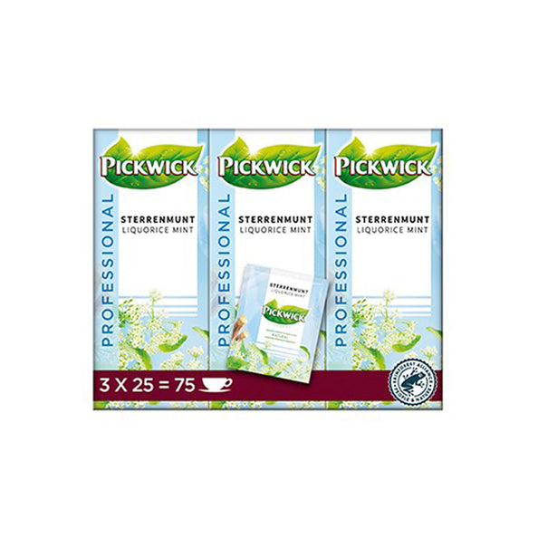 Pickwick Tea Sterrenmunt Professional 75 x 2g