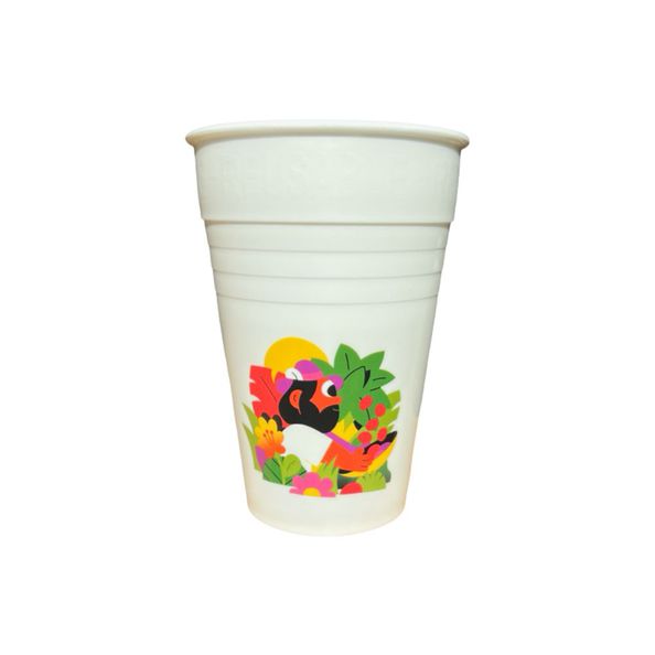 Wonder Beans We wonder reusable PP beker 180ml. a250