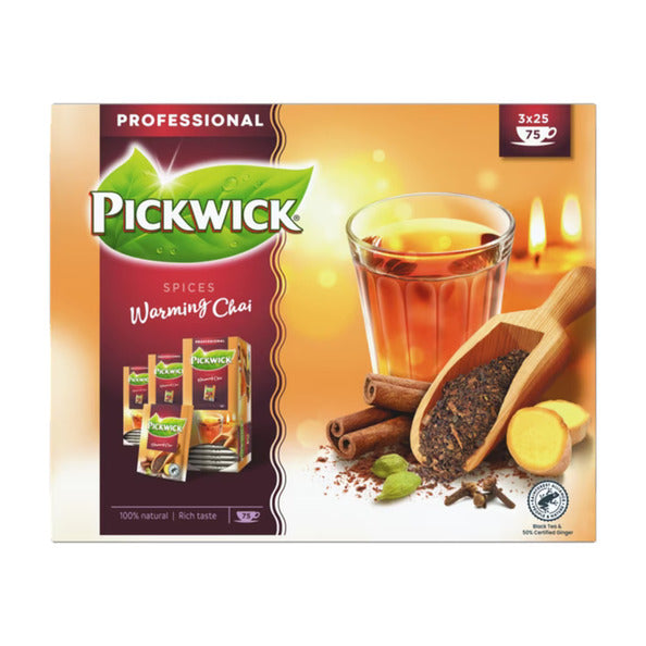 Pickwick Tea Warming Chai Professional 75 x 2g