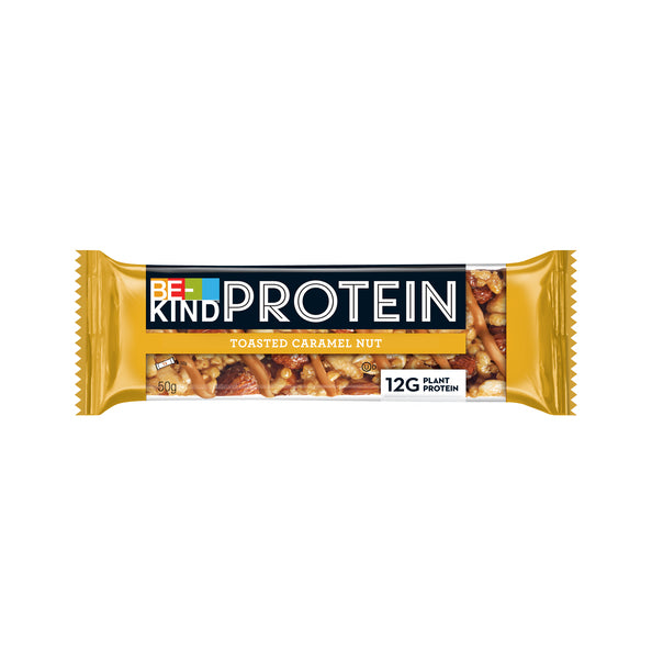 Be-kind protein toasted caramel nut 50gr. a12