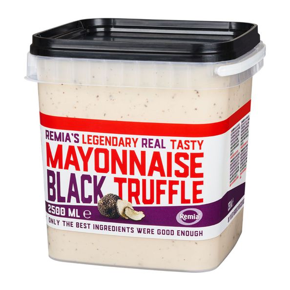 Remia mayonaise black truffle 2.5ltr.