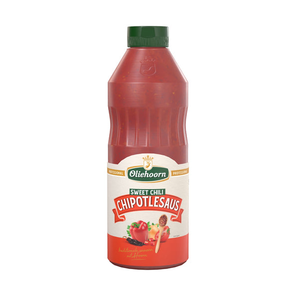 Oliehoorn sweet chili chipotle 900ml.
