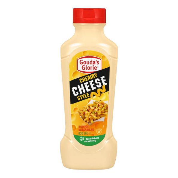 Gouda's glorie creamy cheese style 850ml.
