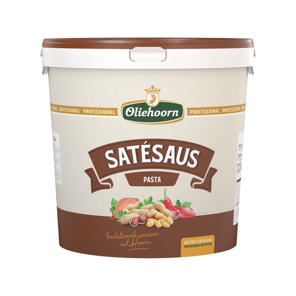 Oliehoorn satesauspasta 10kg.