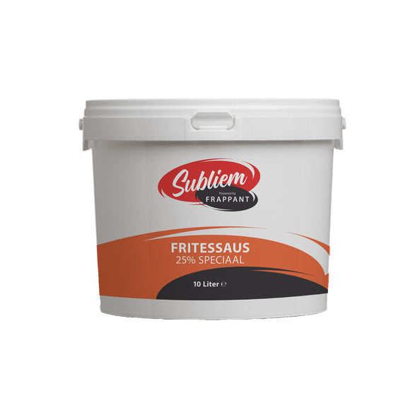 Subliem fritessaus 25% speciaal 10ltr.