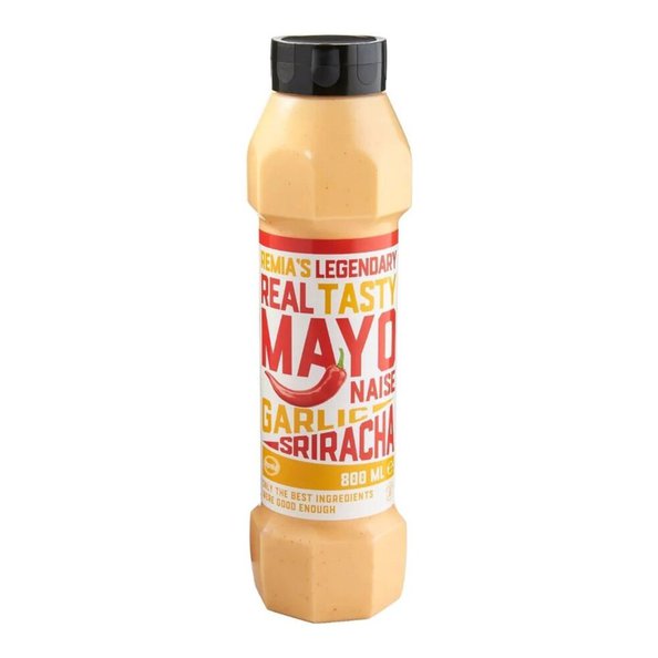 Remia mayo garlic sriracha 800ml.