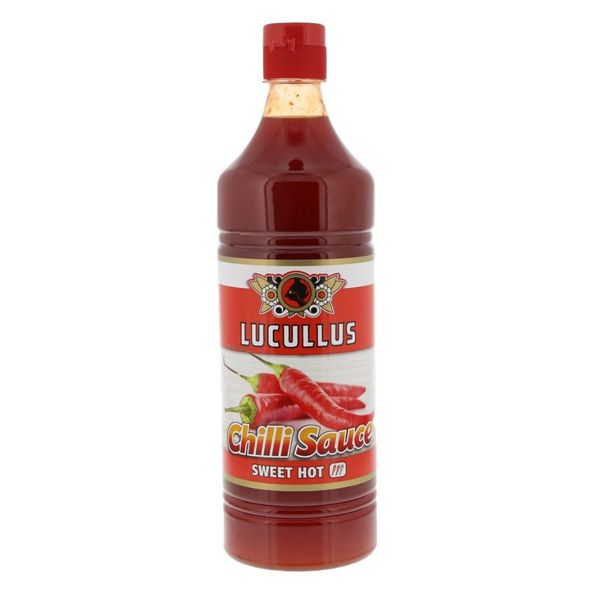 Lucullus chilli sauce sweet hot 1ltr.