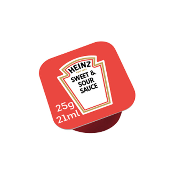 Heinz sweet & sour sauce dippots 25gr. a100
