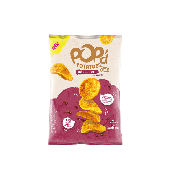 Croky Pop'd Potatoes Barbecue 24 x 17 g