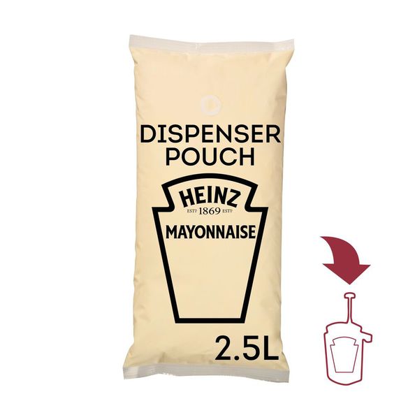 Heinz sauce-o-mat mayonaise 2.5ltr. a3