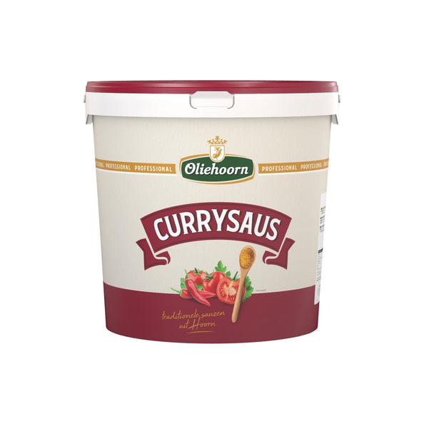 Oliehoorn currysaus 10ltr. emmer