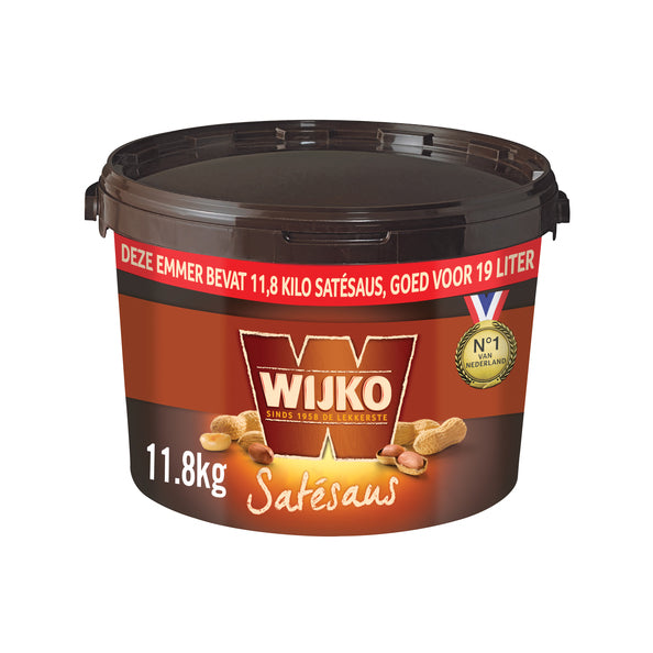 Wijko satesaus pasta emmer 11.8kg.