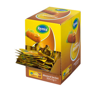 Remia mosterd sachets 5gr. a264