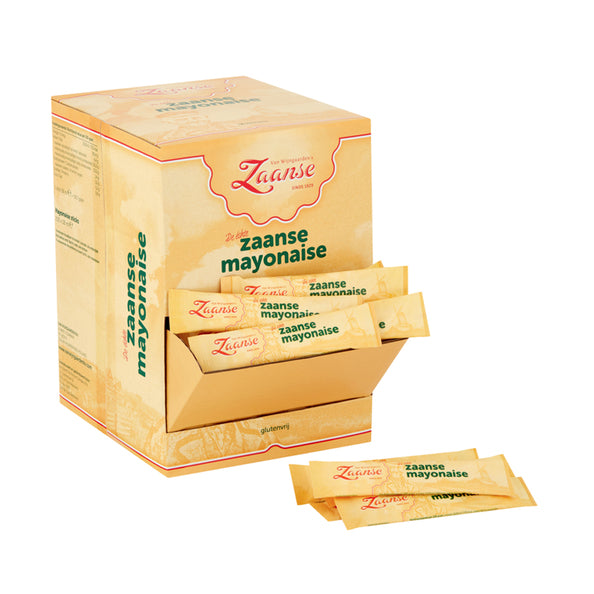 Van Wijngaarden's Zaanse Zaanse mayonaise sachet 18ml. a112