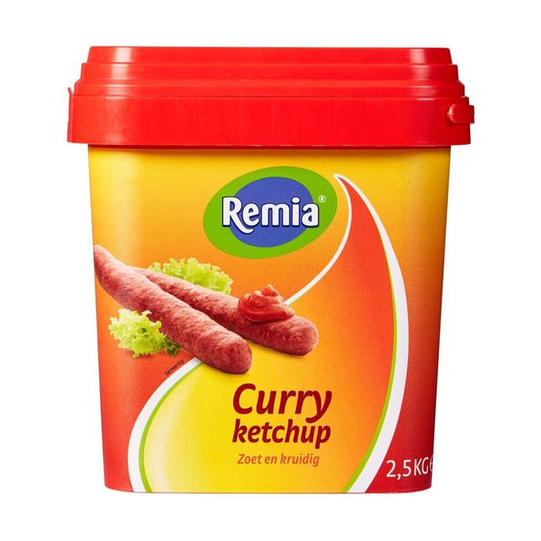 Remia curry ketchup 2.5ltr.